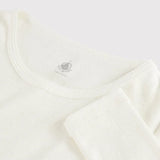 WOMENS' RIBBED WOOL BLENDED L/S T-SHIRT