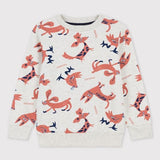 TODDLERS' QUIRKY PRINT SWEATSHIRT