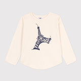 TODDLERS' EIFFEL TOWER TUBE KNIT T-SHIRT