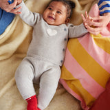 BABIES' WOOL BLENDED ENSEMBLE OUTFIT