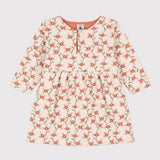 BABY GIRLS' FLORAL TUBIC DRESS