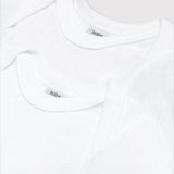 2 PACK BABIES' WHITE L/S BODYSUITS