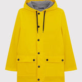 WOMENS' CIRE RAINCOAT - YELLOW