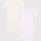 2 PACK BABIES' MILLERAIES S/S BODYSUITS