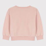 GIRLS' VELOUR SWEATSHIRT