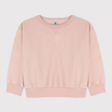 GIRLS' VELOUR SWEATSHIRT