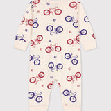 BABY BOYS' CYCLING FOOTLESS ROMPER