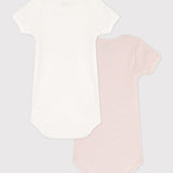 2 PACK BABIES' MILLERAIES S/S BODYSUITS