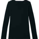 WOMENS' V NECK L/S T-SHIRT