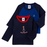 BABY BOYS' L/S T-SHIRT - 2 PACK