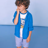 TODDLER BOYS' LINEN SHIRT