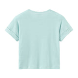 TODDLER GIRLS' LINEN COTTON BLEND T-SHIRT