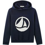 WOMENS' SWEATSHIRT - HOODED