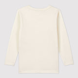 UNISEX WOOL/COTTON BLENDED L/S T-SHIRT