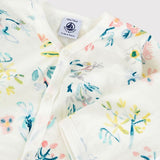 BABIES' FLORAL TUBE KNIT ROMPER