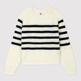 TODDLER GIRLS' MOHAIR KNIT PULLOVER