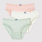 GIRLS' BRIEFS - 3 PACK