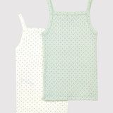 GIRLS' SINGLETS - 2 PACK