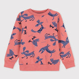 TODDLERS' QUIRKY PRINT SWEATSHIRT