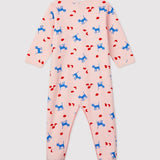 BABIES' FLEECE ROMPER