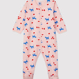 BABIES' FLEECE ROMPER