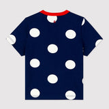 BABY GIRLS' POLKA DOT PRINT T-SHIRT