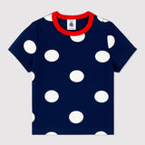 BABY GIRLS' POLKA DOT PRINT T-SHIRT