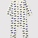 BABIES' WHALE PRINT ROMPER