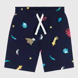 TODDLER BOYS' MARINE PRINT SWIMSHORTS