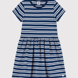 GIRLS' VINTAGE STRIPED DRESS