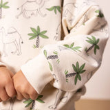 BOYS' CAMEL & PALM PRINT SWEATSHIRT