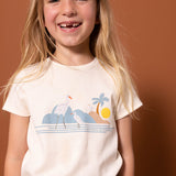 GIRLS' SCREEN PRINTED T-SHIRT