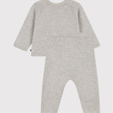 BABIES' WOOL BLENDED ENSEMBLE OUTFIT