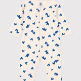 BABIES' HEART FOOTLESS ROMPER