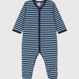 BABIES' STRIPY ROMPER