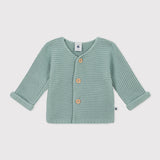 BABIES' KNITTED CARDIGAN