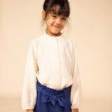 GIRLS' MUSLIN BLOUSE