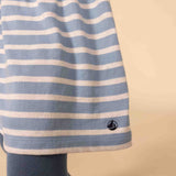 TODDLER GIRLS' BRETON STRIPED DRESS