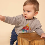 BABIES' PRINT SWEATSHIRT