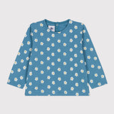 BABY GIRLS' FLORAL PRINT L/S T-SHIRT