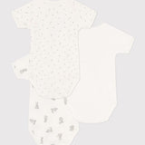 BABIES' 3 PACK S/S BODYSUIT