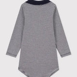 BABIES' COLLARED POLO BODYSUIT