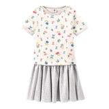 TODDLER GIRLS' DOUBLE KNIT DRESS