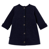 BABY GIRLS' SHINY SWEATSHIRT DRESS