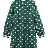 TODDLER GIRLS' SPOTTED DRESS