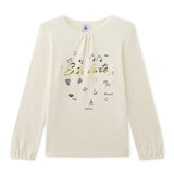 GIRLS' SCREEN PRINTED T-SHIRT