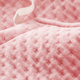 BABIES' QUILTED TUBE KNIT CARDIGAN