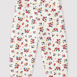 BABY GIRLS' FLORAL TUBIC PANTS
