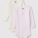 2 PACK BABIES' MILLERAIES L/S BODYSUITS