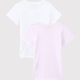 2 PACK WHTIE T-SHIRTS